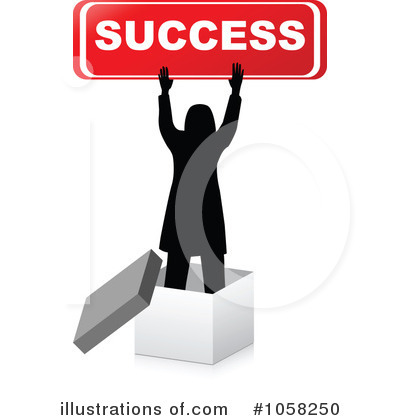 Royalty-Free (RF) Success Clipart Illustration by Andrei Marincas - Stock Sample #1058250