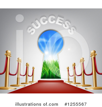 Royalty-Free (RF) Success Clipart Illustration by AtStockIllustration - Stock Sample #1255567