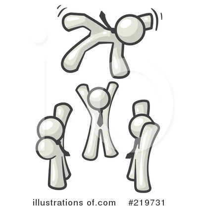 Royalty-Free (RF) Successful Clipart Illustration by Leo Blanchette - Stock Sample #219731