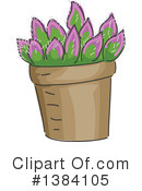 Succulent Clipart #1384105 by BNP Design Studio