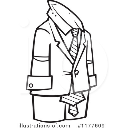 Suit Clipart #1177609 by toonaday