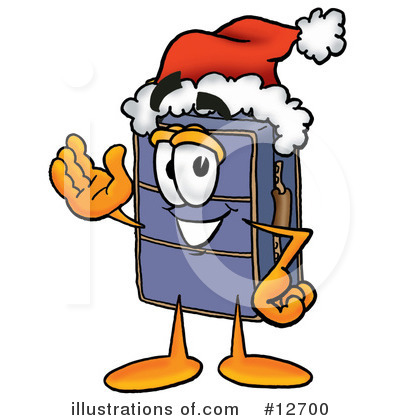 Royalty-Free (RF) Suitcase Character Clipart Illustration by Mascot Junction - Stock Sample #12700