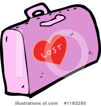 Royalty-Free (RF) Suitcase Clipart Illustration by lineartestpilot - Stock Sample #1183280