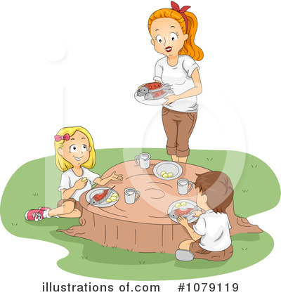 Royalty-Free (RF) Summer Camp Clipart Illustration by BNP Design Studio - Stock Sample #1079119