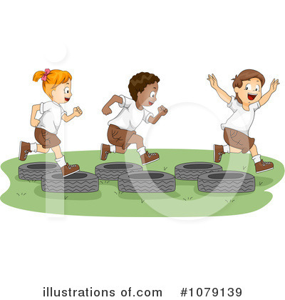 Obstacle Course Clipart #1079139 by BNP Design Studio