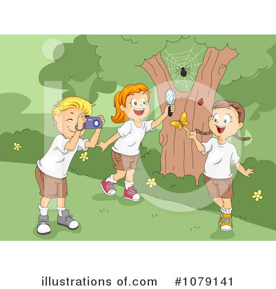 Royalty-Free (RF) Summer Camp Clipart Illustration by BNP Design Studio - Stock Sample #1079141