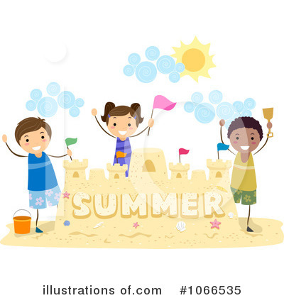 Royalty-Free (RF) Summer Clipart Illustration by BNP Design Studio - Stock Sample #1066535