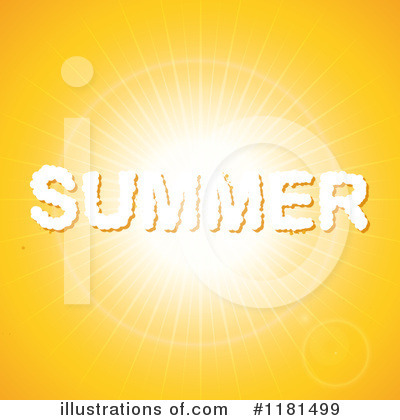 Royalty-Free (RF) Summer Clipart Illustration by elaineitalia - Stock Sample #1181499