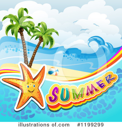 Royalty-Free (RF) Summer Clipart Illustration by merlinul - Stock Sample #1199299
