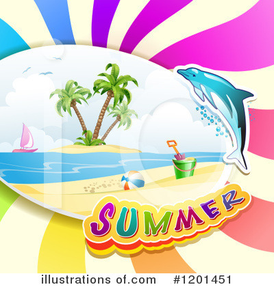 Dolphins Clipart #1201451 by merlinul