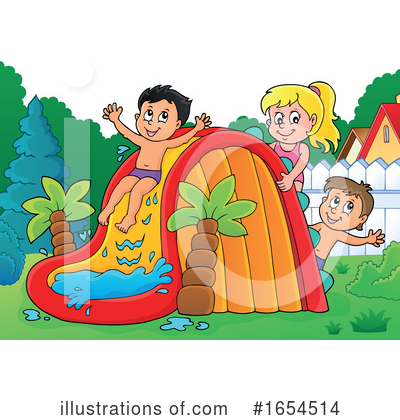 Royalty-Free (RF) Summer Clipart Illustration by visekart - Stock Sample #1654514