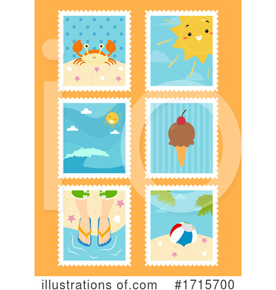 Royalty-Free (RF) Summer Clipart Illustration by BNP Design Studio - Stock Sample #1715700