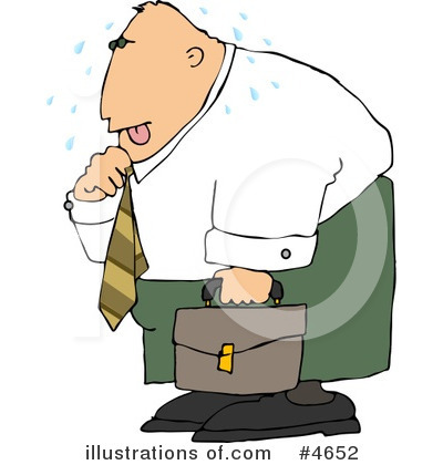 Sweating Clipart #4652 by djart
