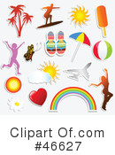 Summer Clipart #46627 by KJ Pargeter