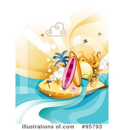 Surfing Clipart #95793 by BNP Design Studio