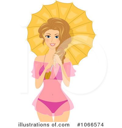 Royalty-Free (RF) Summer Time Clipart Illustration by BNP Design Studio - Stock Sample #1066574