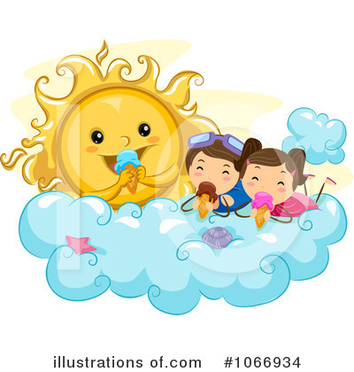 Royalty-Free (RF) Summer Time Clipart Illustration by BNP Design Studio - Stock Sample #1066934