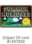 Summer Vacation Clipart #1397293 by visekart