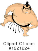 Sumo Wrestler Clipart #1221224 by BNP Design Studio