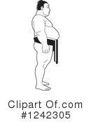 Sumo Wrestling Clipart #1242305 by Lal Perera