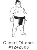 Sumo Wrestling Clipart #1242306 by Lal Perera