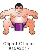 Sumo Wrestling Clipart #1242317 by Lal Perera