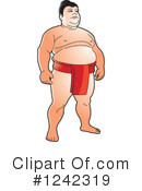Sumo Wrestling Clipart #1242319 by Lal Perera