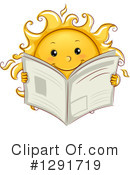 Sun Character Clipart #1291719 by BNP Design Studio
