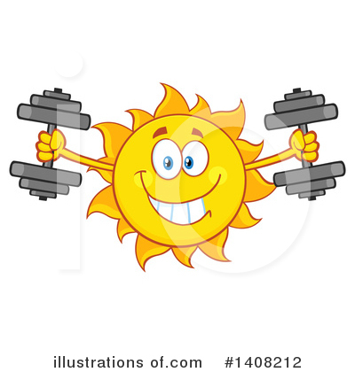 Weights Clipart #1408212 by Hit Toon