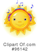 Sun Character Clipart #96142 by Pushkin