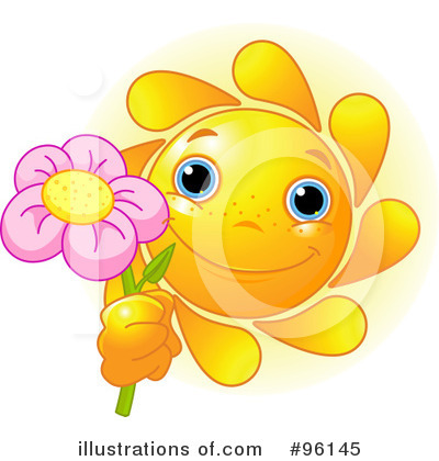 Sun Character Clipart #96145 by Pushkin