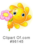 Sun Character Clipart #96145 by Pushkin