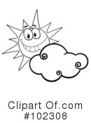 Sun Clipart #102308 by Hit Toon