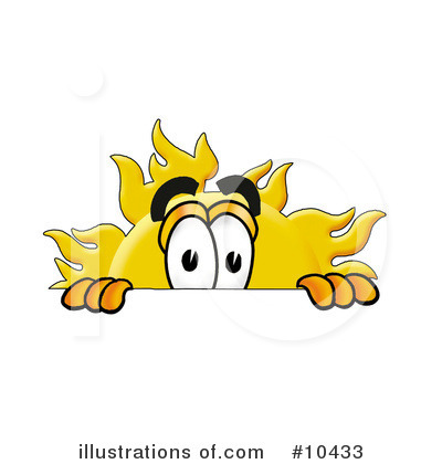 Royalty-Free (RF) Sun Clipart Illustration by Mascot Junction - Stock Sample #10433