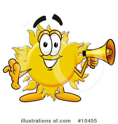 Sun Clipart #10455 by Mascot Junction