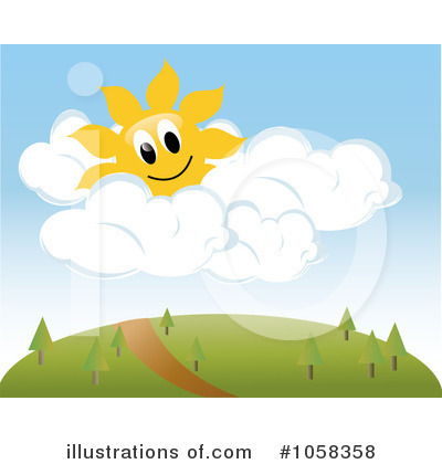 Royalty-Free (RF) Sun Clipart Illustration by Pams Clipart - Stock Sample #1058358