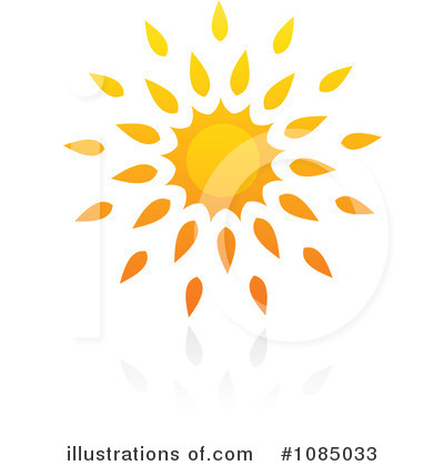 Royalty-Free (RF) Sun Clipart Illustration by elena - Stock Sample #1085033
