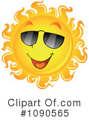 Sun Clipart #1090565 by visekart