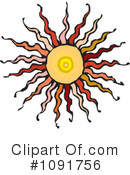 Sun Clipart #1091756 by Steve Klinkel