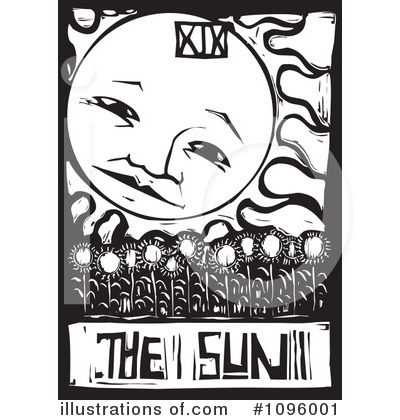 Royalty-Free (RF) Sun Clipart Illustration by xunantunich - Stock Sample #1096001
