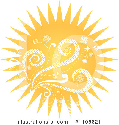Royalty-Free (RF) Sun Clipart Illustration by Amanda Kate - Stock Sample #1106821