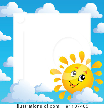 Royalty-Free (RF) Sun Clipart Illustration by visekart - Stock Sample #1107405