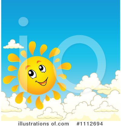 Royalty-Free (RF) Sun Clipart Illustration by visekart - Stock Sample #1112694