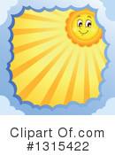 Sun Clipart #1315422 by visekart