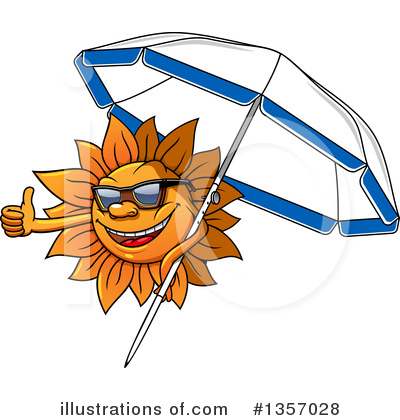 Royalty-Free (RF) Sun Clipart Illustration by Vector Tradition SM - Stock Sample #1357028