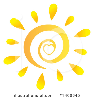Royalty-Free (RF) Sun Clipart Illustration by Hit Toon - Stock Sample #1400645