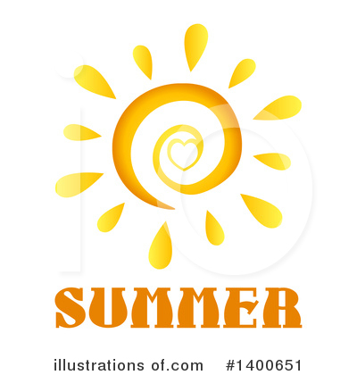 Royalty-Free (RF) Sun Clipart Illustration by Hit Toon - Stock Sample #1400651