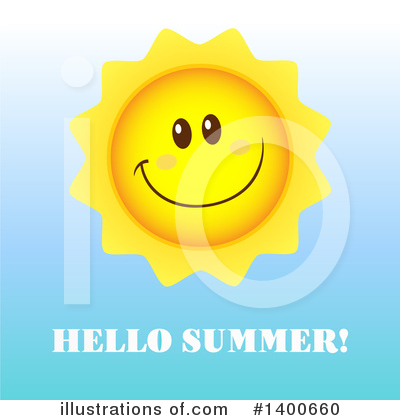 Royalty-Free (RF) Sun Clipart Illustration by Hit Toon - Stock Sample #1400660