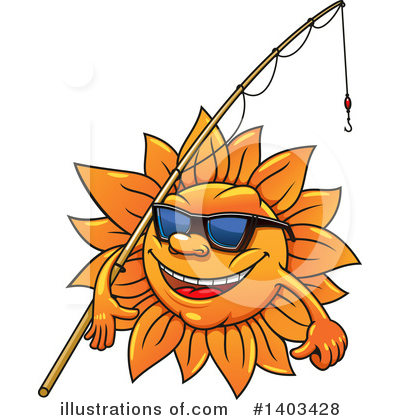 Royalty-Free (RF) Sun Clipart Illustration by Vector Tradition SM - Stock Sample #1403428