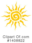 Sun Clipart #1408822 by Hit Toon
